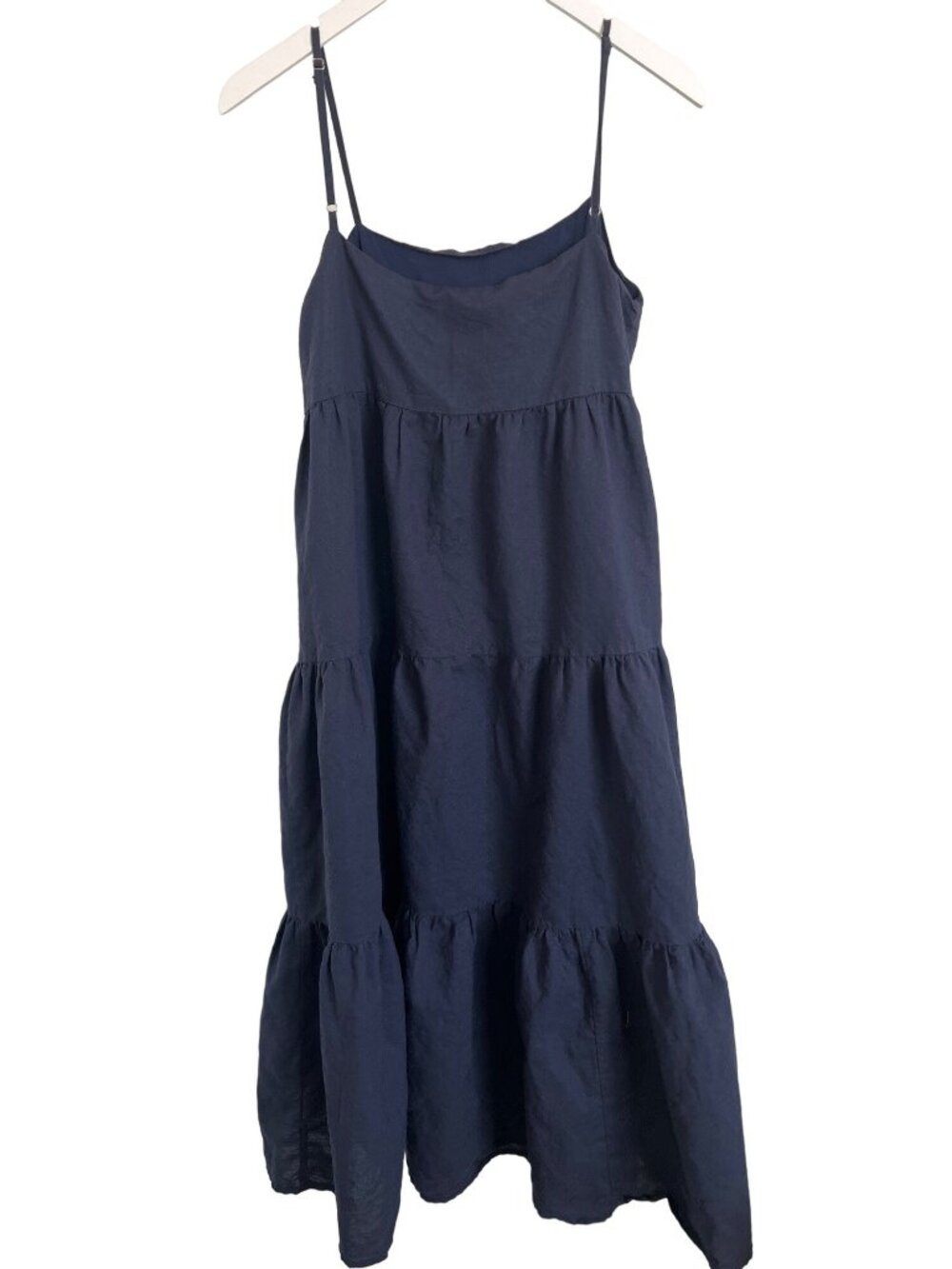 Charlie Holiday Navy Tiered Maxi Dress Cover-Up - Picture 4 of 4